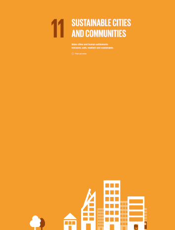 Sustainable cities and communities